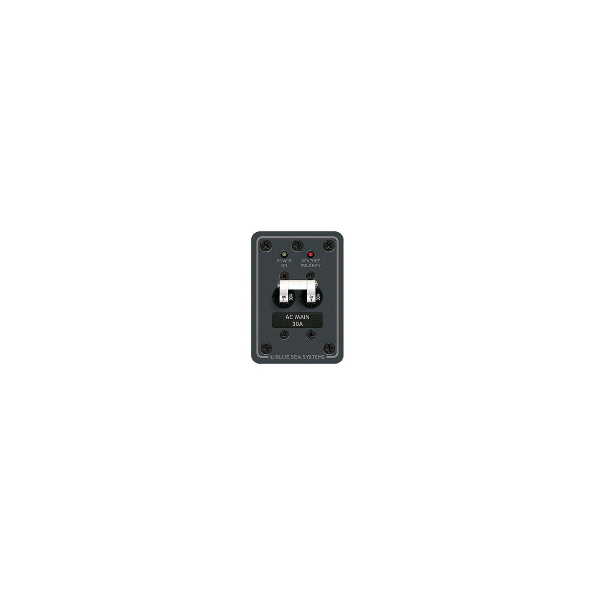 Blue Sea Systems AC Main Circuit Breaker Panel - 8077-BSS - image 1