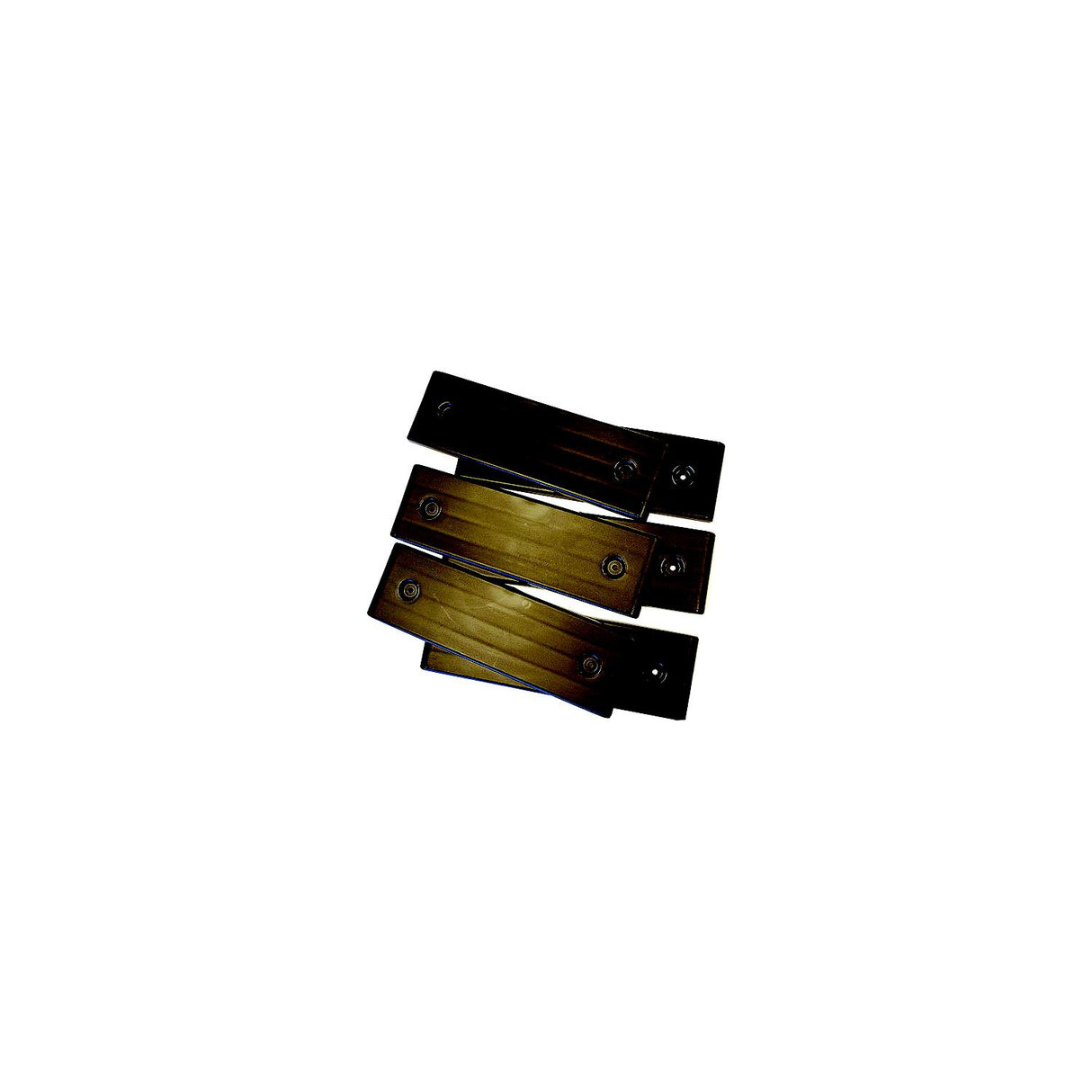 Ironwood Pacific 0131 E-Z Slide Trailer Bunk Pads, Kit 2, Black - 131