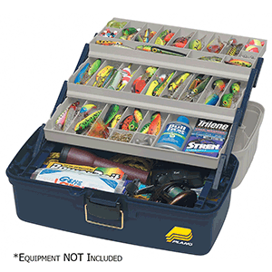 Plano Three-Tray Fixed Compartment Tackle Box - XL - 613306