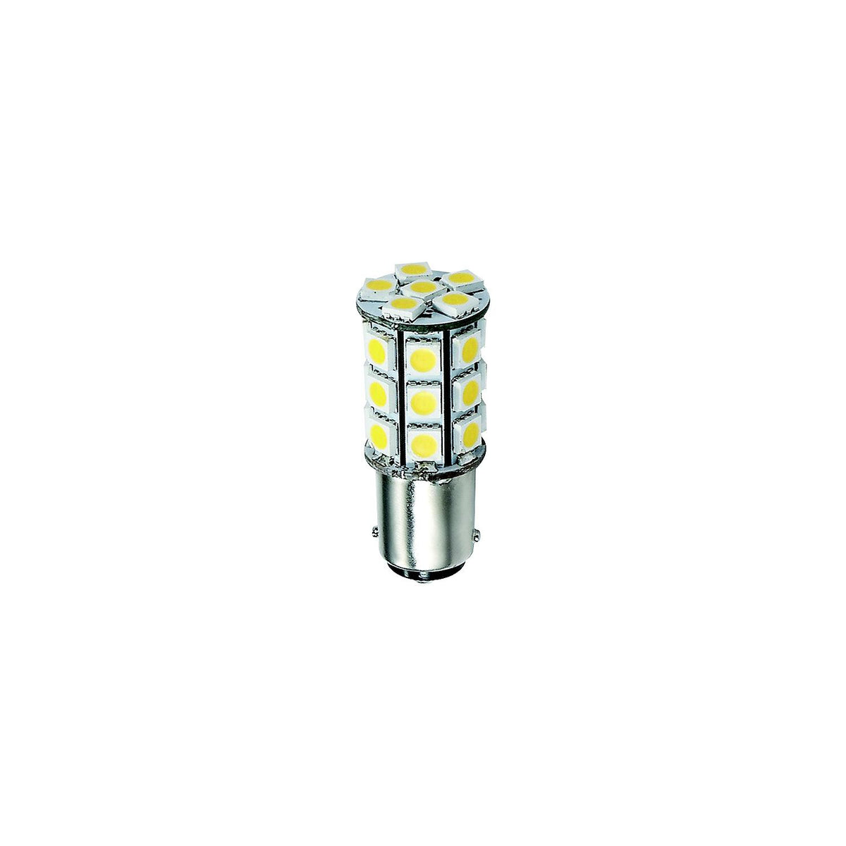 Ming's Mark 25005V Value Series 1076 Base Tower LED Bulb, 27 5050 SMD, Warm White, 250 Lumens, 8-30 V, 3.24 Watts - image 1