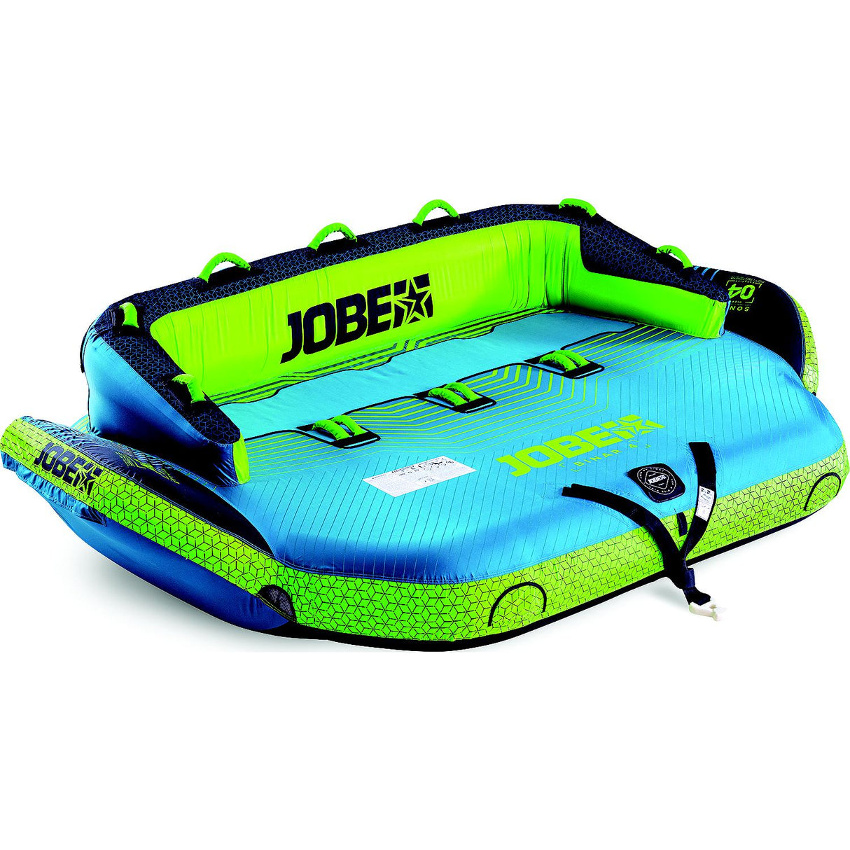 Jobe Sports Jobe 230423001PCS Binar Towable 4P, inflated: 116 x 72 x 28" - 230423001PCS