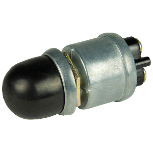 BEP Marine BEP 2-Position SPST Heavy-Duty Push Button Switch w/Cover - OFF/(ON) - 35 Amp - 1001508