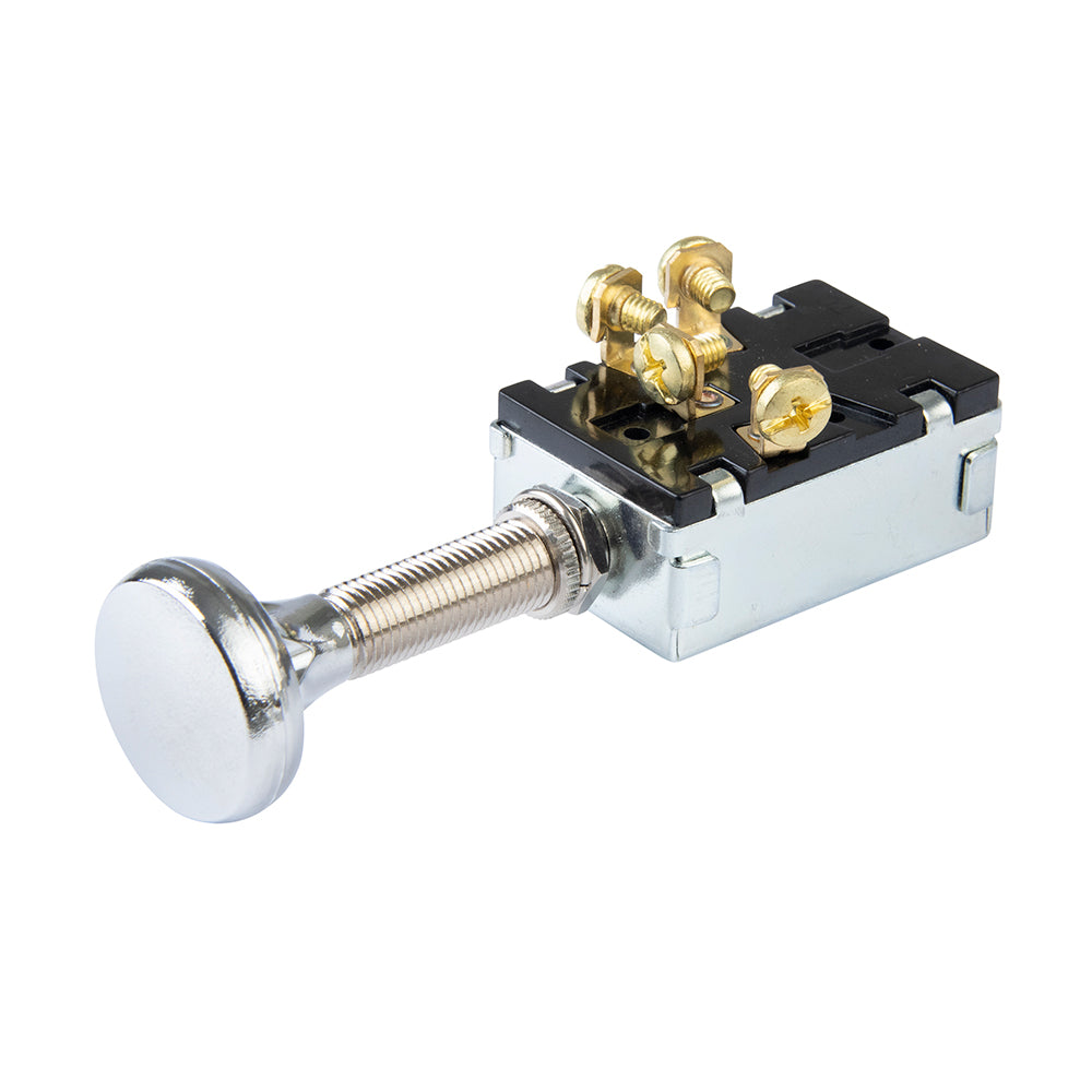 BEP Marine BEP 3-Position SPDT Push-Pull Switch - OFF/ON1 & 2/ON1 & 3 - 1001305