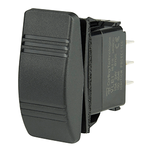 BEP Marine BEP DPDT Contura Switch - (ON)/OFF/(ON) - 1001809