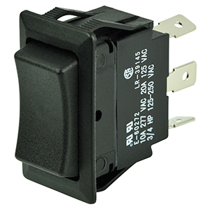 BEP Marine BEP SPDT Rocker Switch - 12V/24V - (ON)/OFF/(ON) - 1001711
