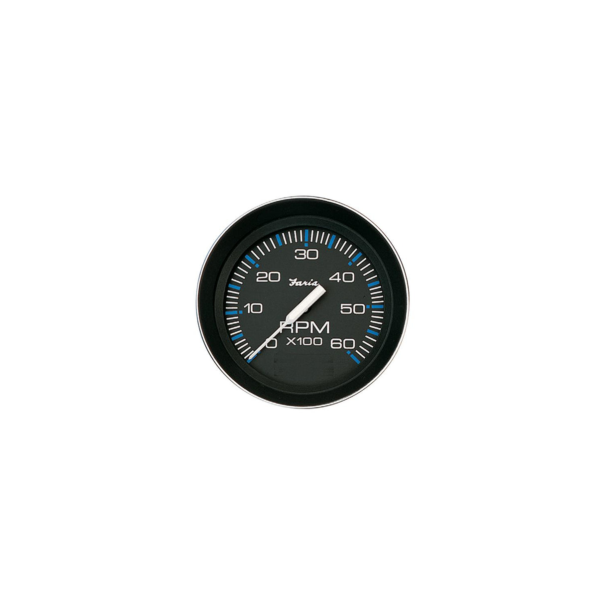 Faria Instruments Faria Coral Black 4" Gauge - 7000 RPM Tachometer (All Outboard) - F33005
