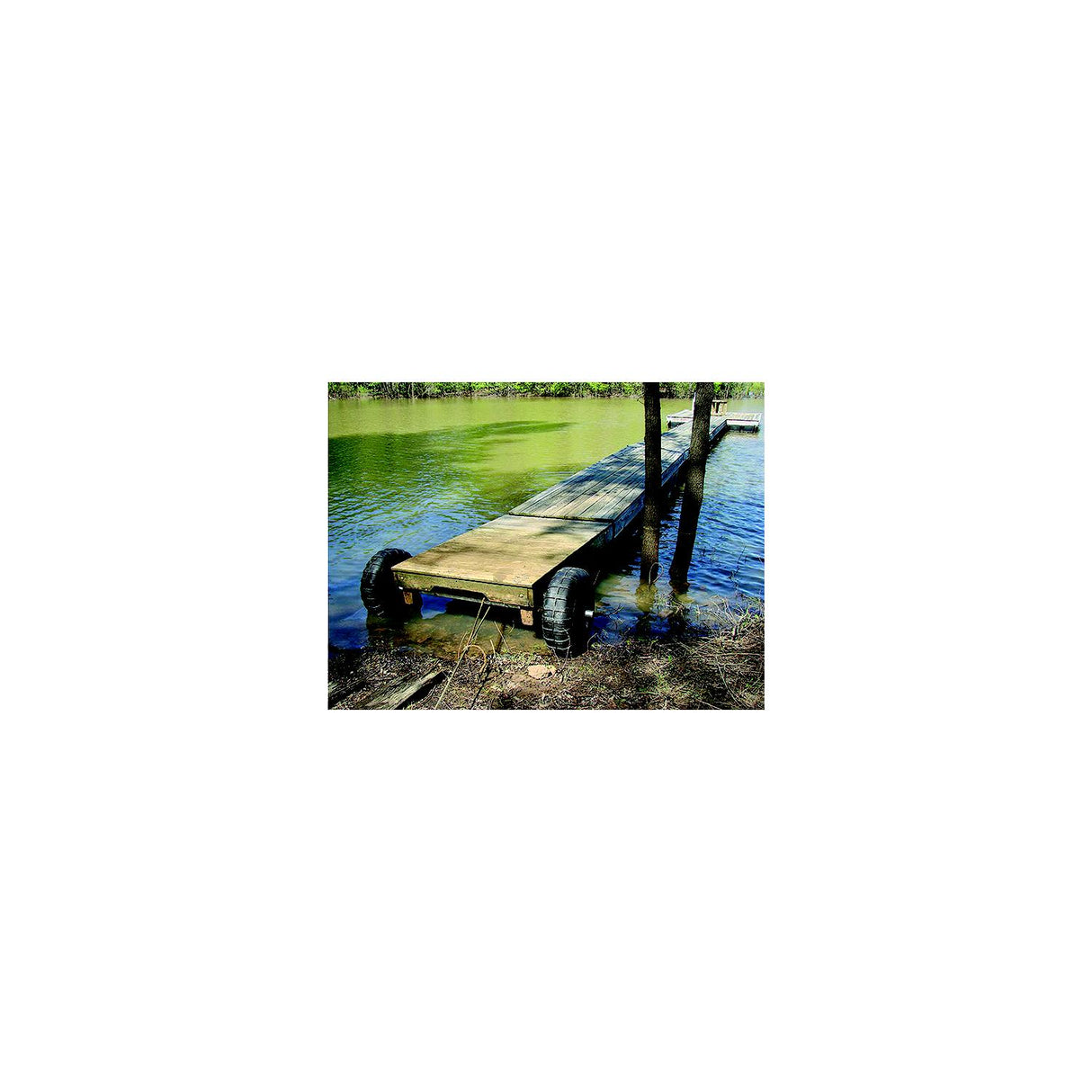 Dock Edge DE90-024-F 24" Rolling Wheel - DE90024F