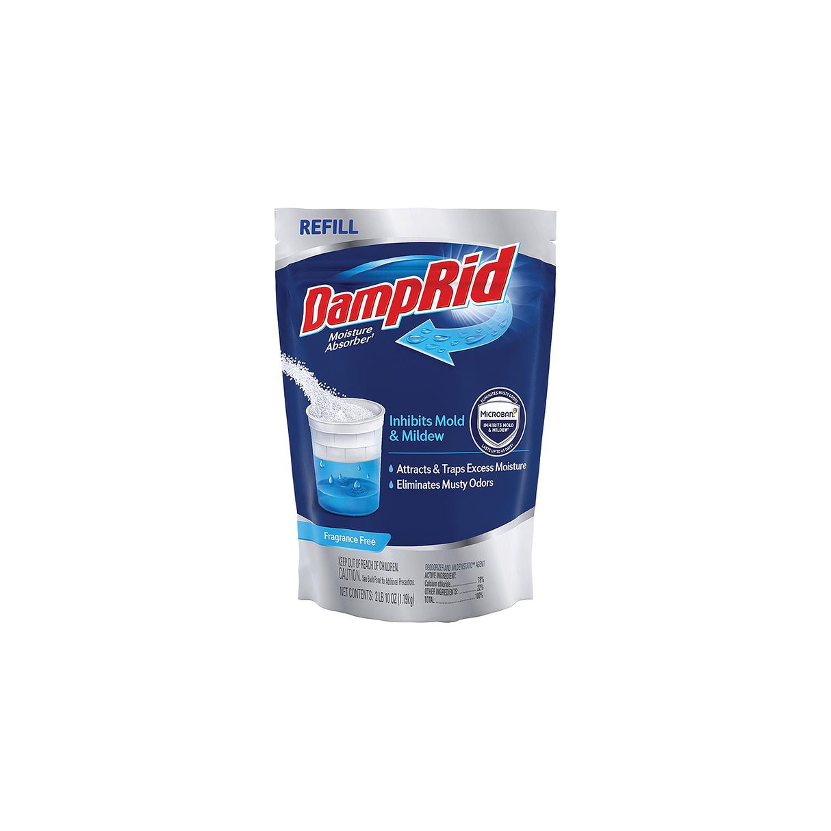 Damp Rid FG30FFESB Moisture Absorber Refill, 42 oz. Bag - FG30FFESB