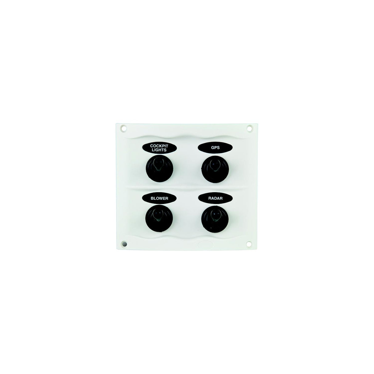 BEP Marinco Waterproof Switch Panel - 900-4WPW