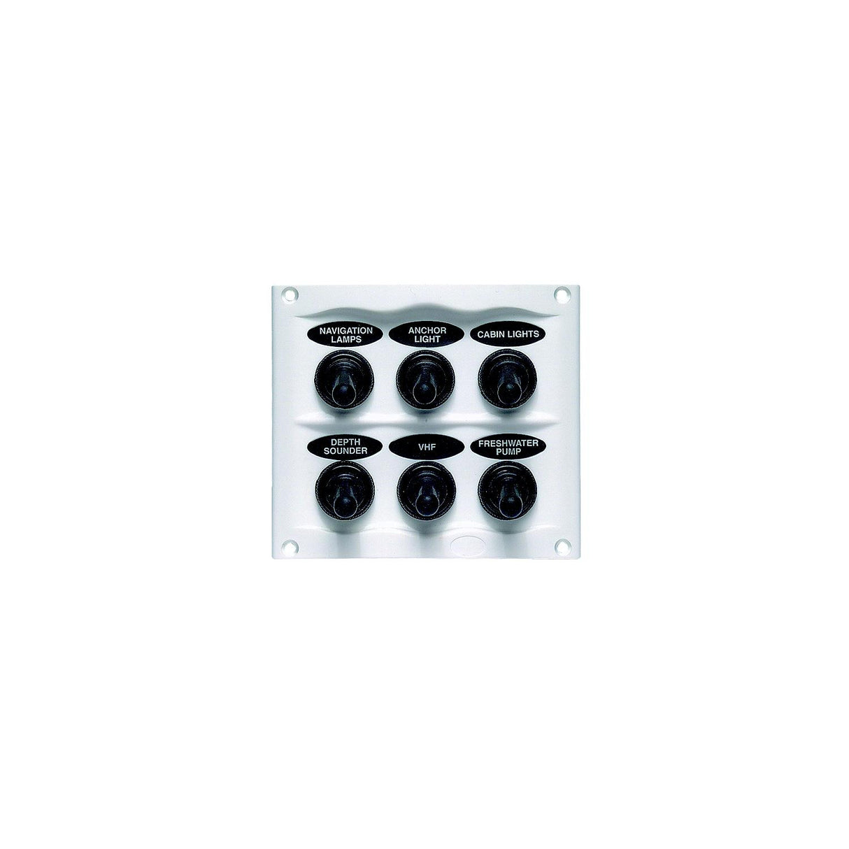 BEP Marinco Waterproof Switch Panel - 900-6WPW
