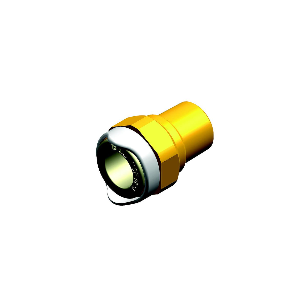 Whale WX1513B Adaptor 1/2" NPt Male, 15mm - WX1513B