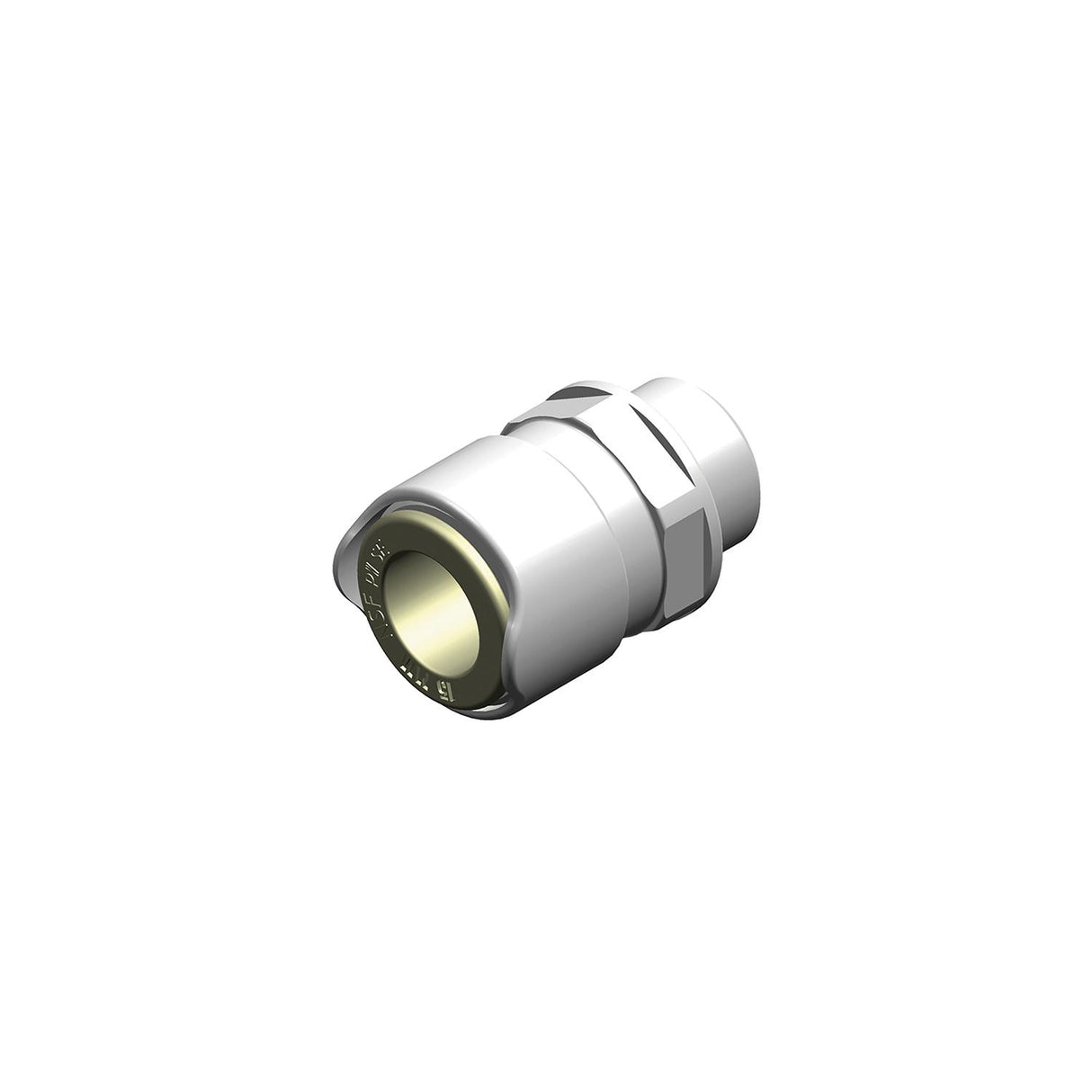 Whale WX1514B Straight Adaptor - Male 1/2" - WX1514B