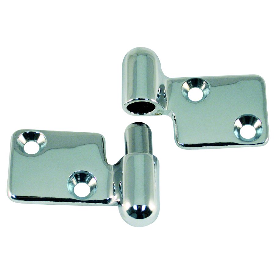 Marpac Chrome Plated Brass Motor Box Hinge - 7-0211 - image 1