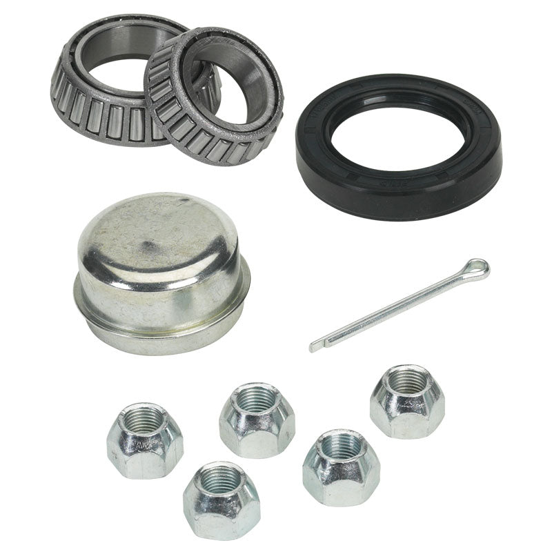 Marpac Galvanized Wheel Hub Kit (5 Stud Hub, Capacity: 1250#) - 7-0717 - image 1