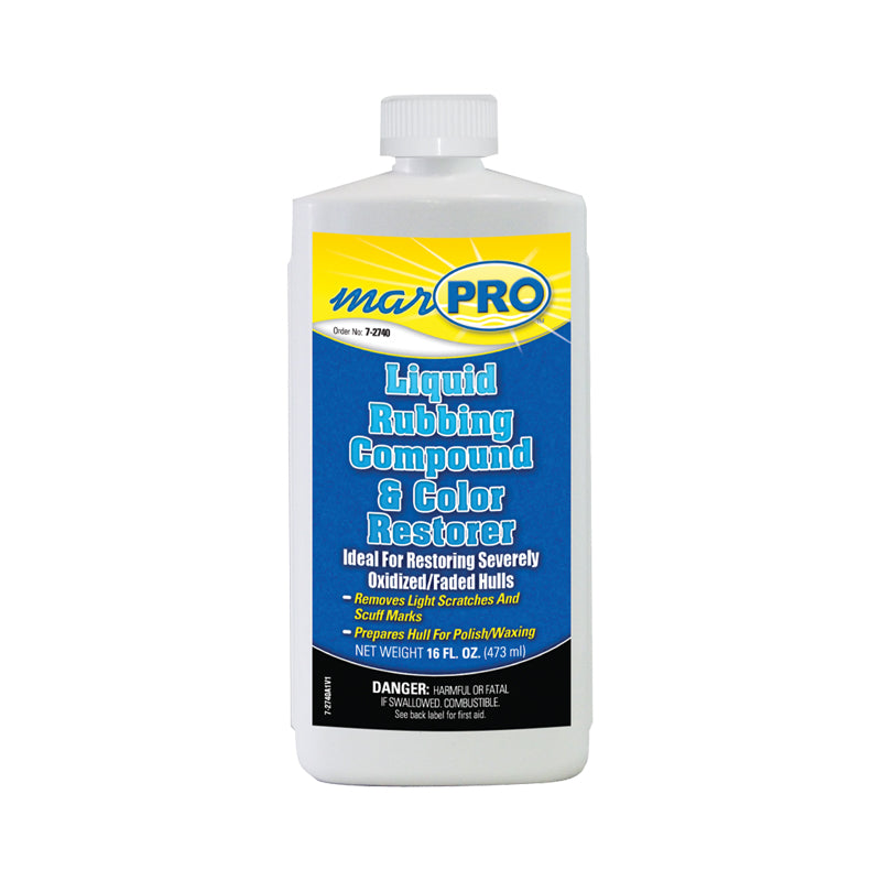 Marpro Liquid Rubbing Compound & Color Restorer (16 fl. oz., 4 Per Case) - 7-2740 - image 1