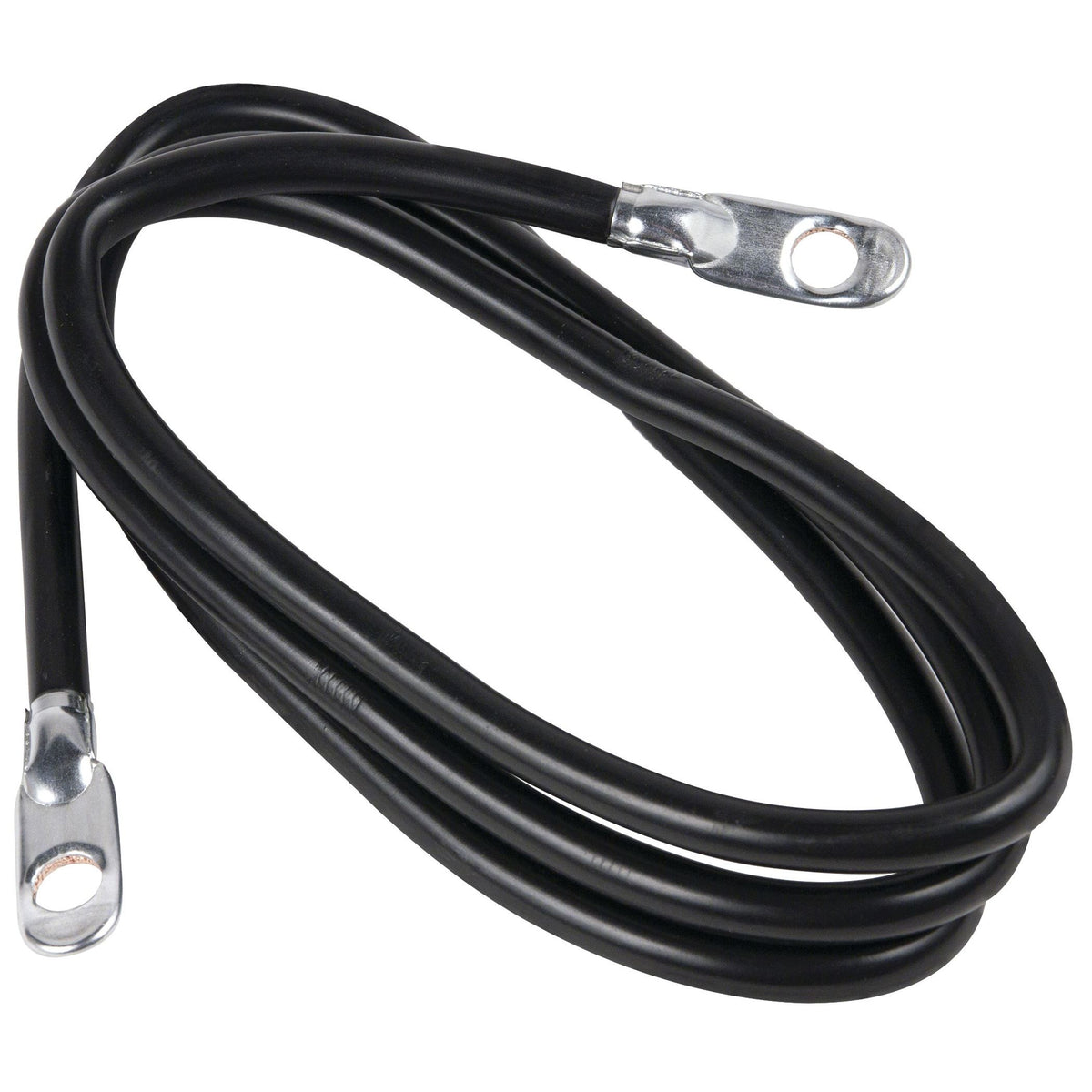 Marpac Tinned Copper Battery Cable (4 Gauge, 48” L, Black) - 7-4066 - image 1