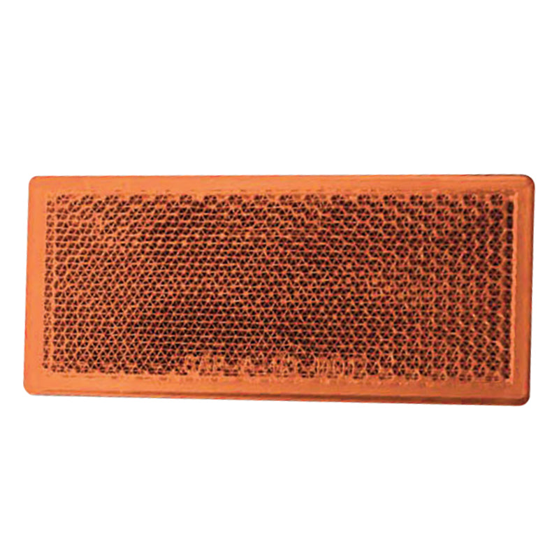 Marpac Stick-On Rectangular Reflector - Amber - 7-59320 - image 1