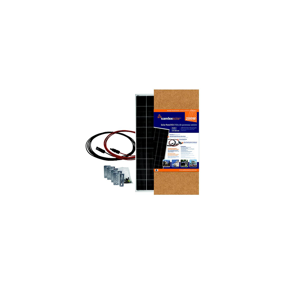 Samlex SamlexSolar SSP-150-KIT 150W Solar Panel Kit - SSP-150-KIT - official Samlex America product image 3