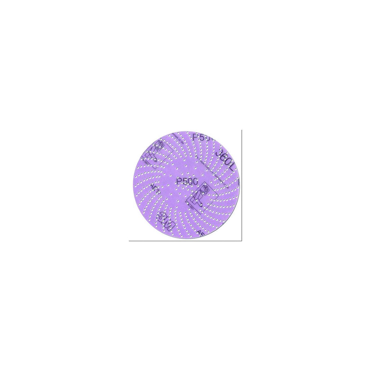3M Sand Disc 6" 360L P600 100/Bo - 7100077625