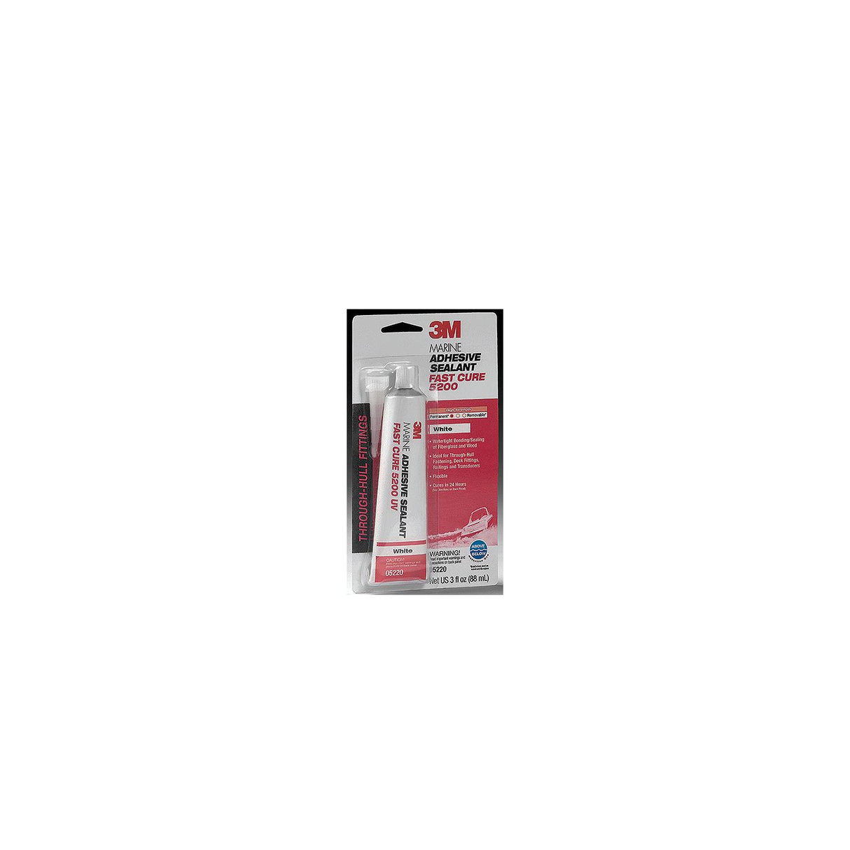 3M 5200 Fast Cure White - 3 oz. - 7000120490