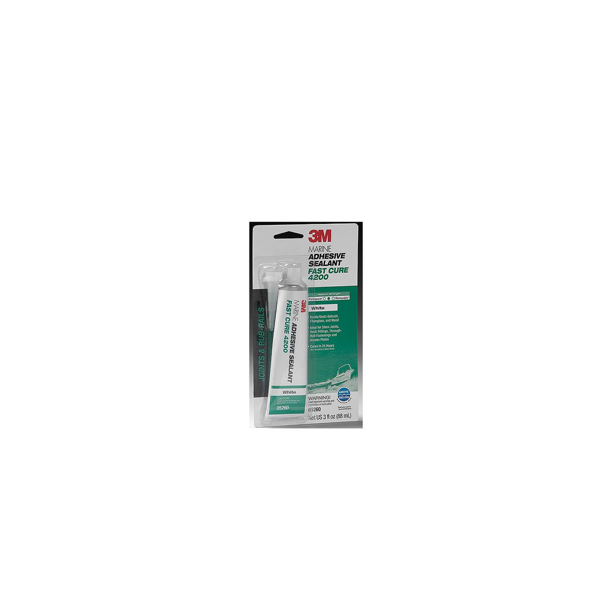 3M 4200 Fast Cure White - 3 oz. - 7000148282