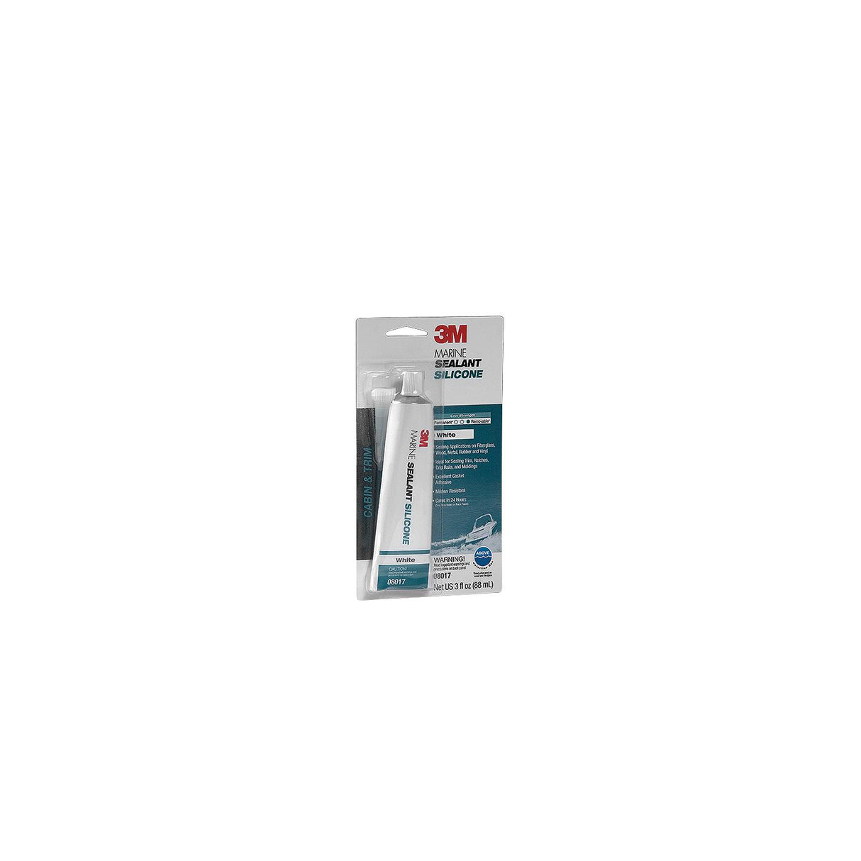 3M Mildew Res. Silicone-White 3 oz. - 7000120479