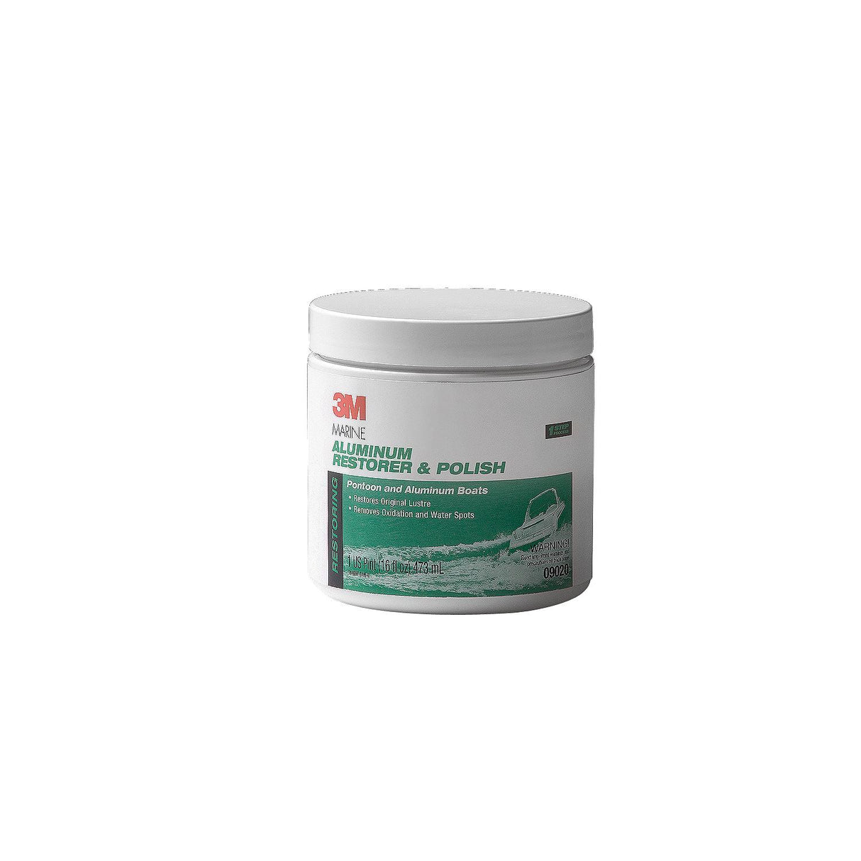 3M Aluminum Restorer & Polish Paste, 18 oz. - 7000120468