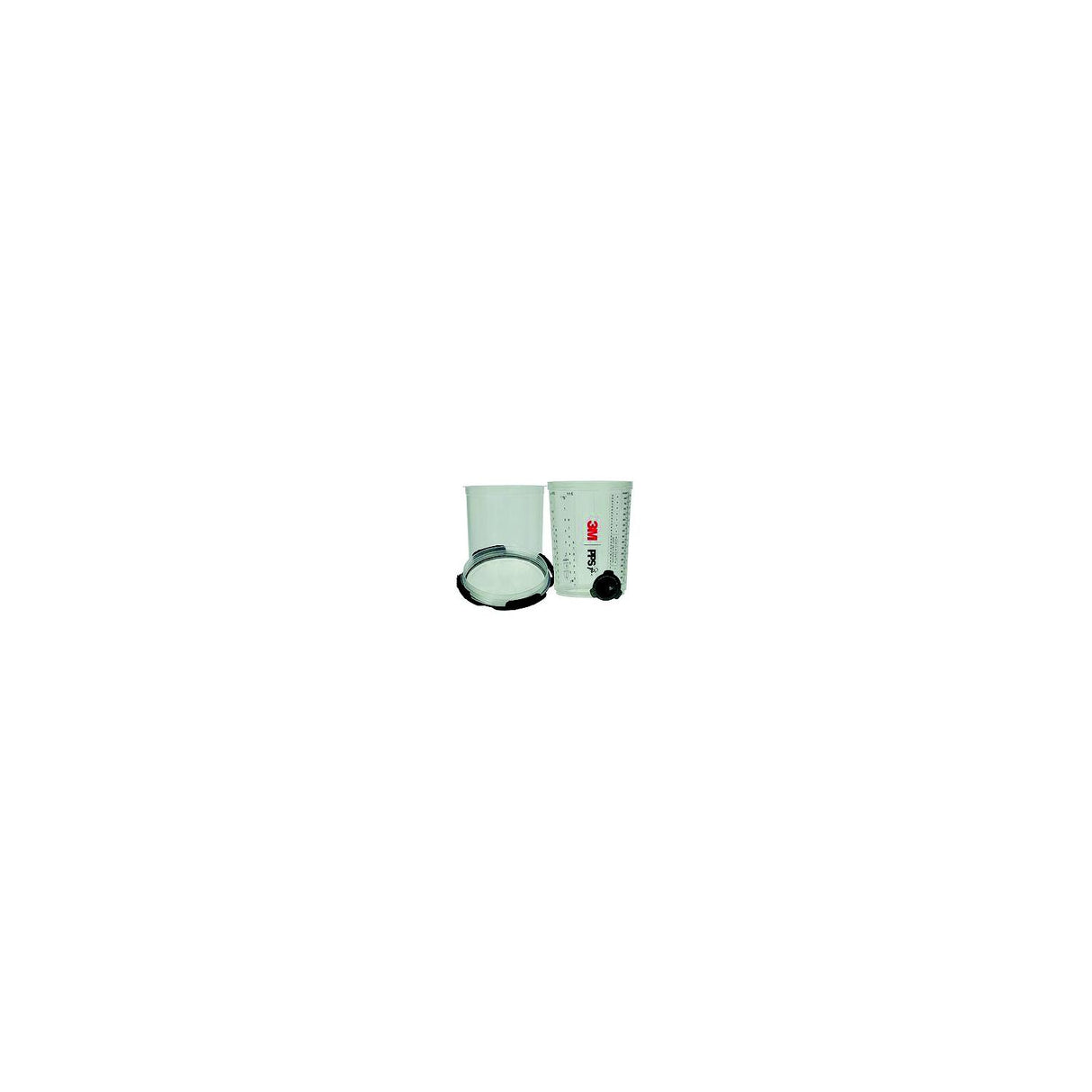 3M 26112 PPS⢠Series 2.0 Spray Cup System, Midi (13.5oz, 400ml), 50/pk - 7100285373