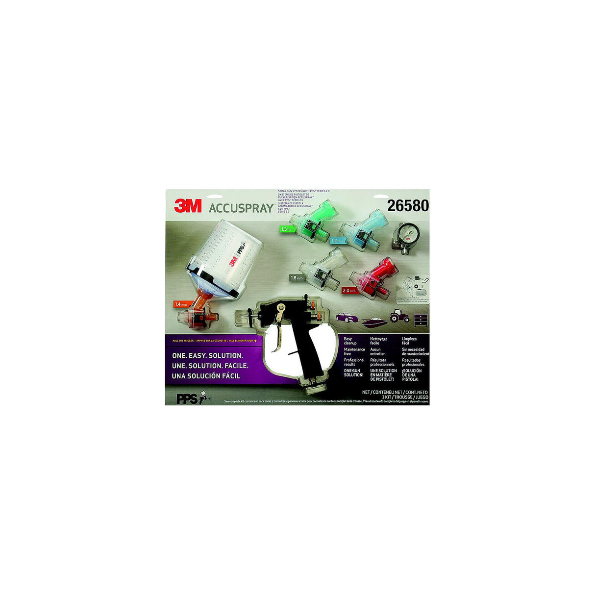3M 26578 Accuspray One Spray Gun System PPS Series 2.0 - 7100158715