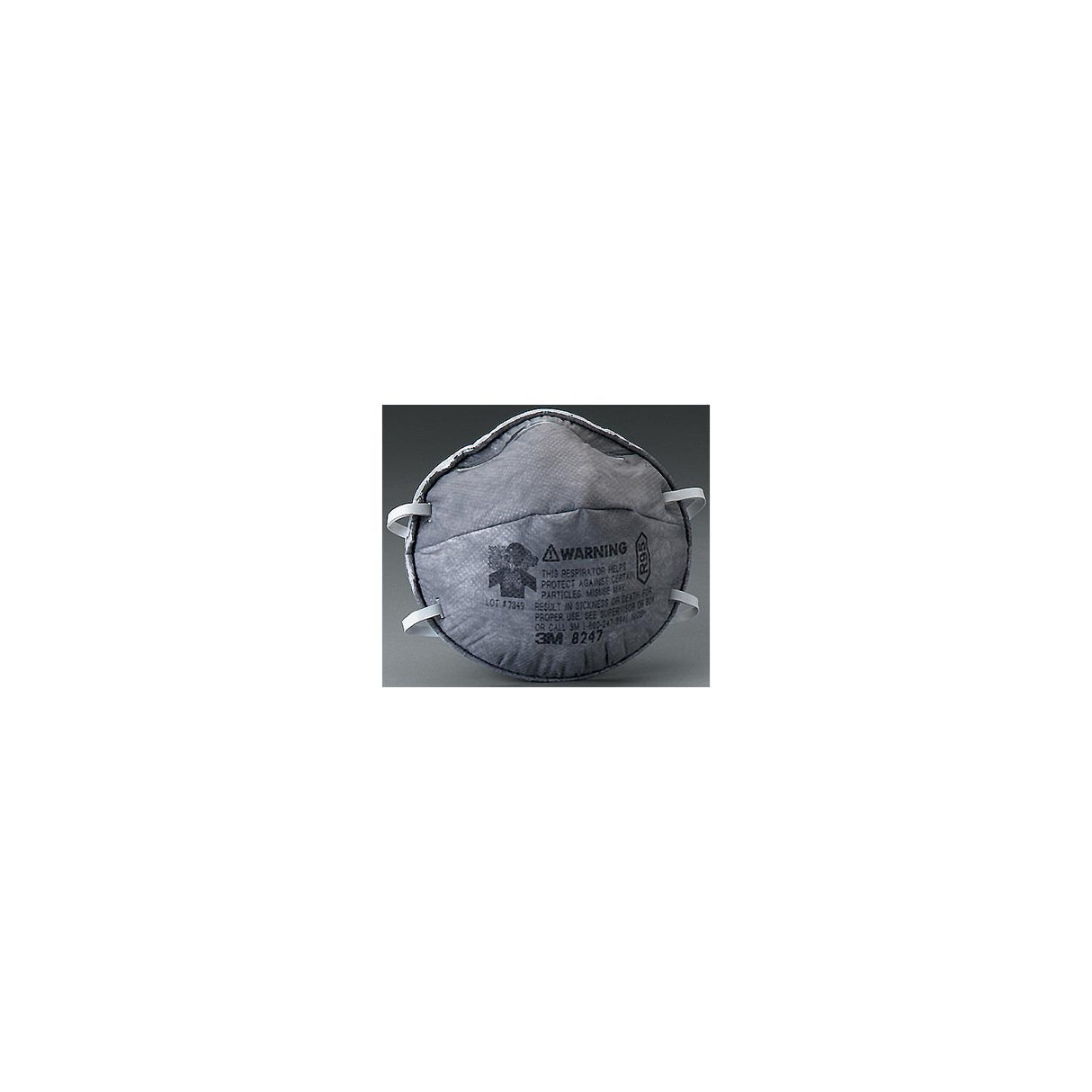 3M Particulate Respirator 8247, R95 w/Nuisance Level Organic Vapor Relief - 7000002060
