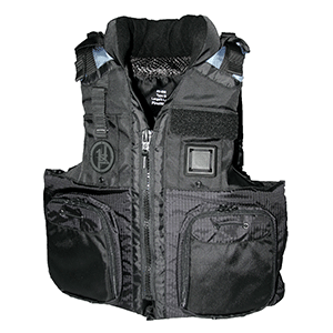 First Watch AV-800 Four Pocket Flotation Vest - Black - Large to XL - AV-800-BK-L/XL