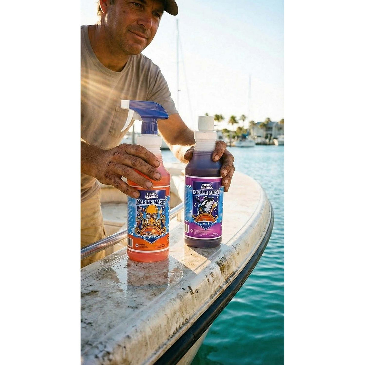 Minn Kota Tier 1 Marine BS00032 Killer Suds Boat Soap, 32 oz - image 4