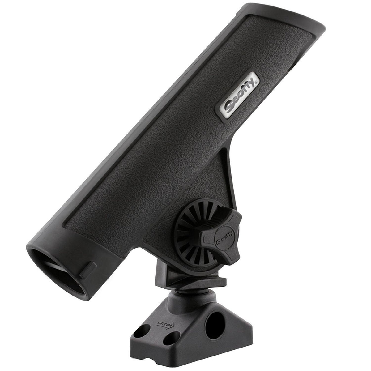 Scotty 350 Rodmaster II Rod Holder w/#241 Combination Side/Deck Mount, Black - 0350 - image 1