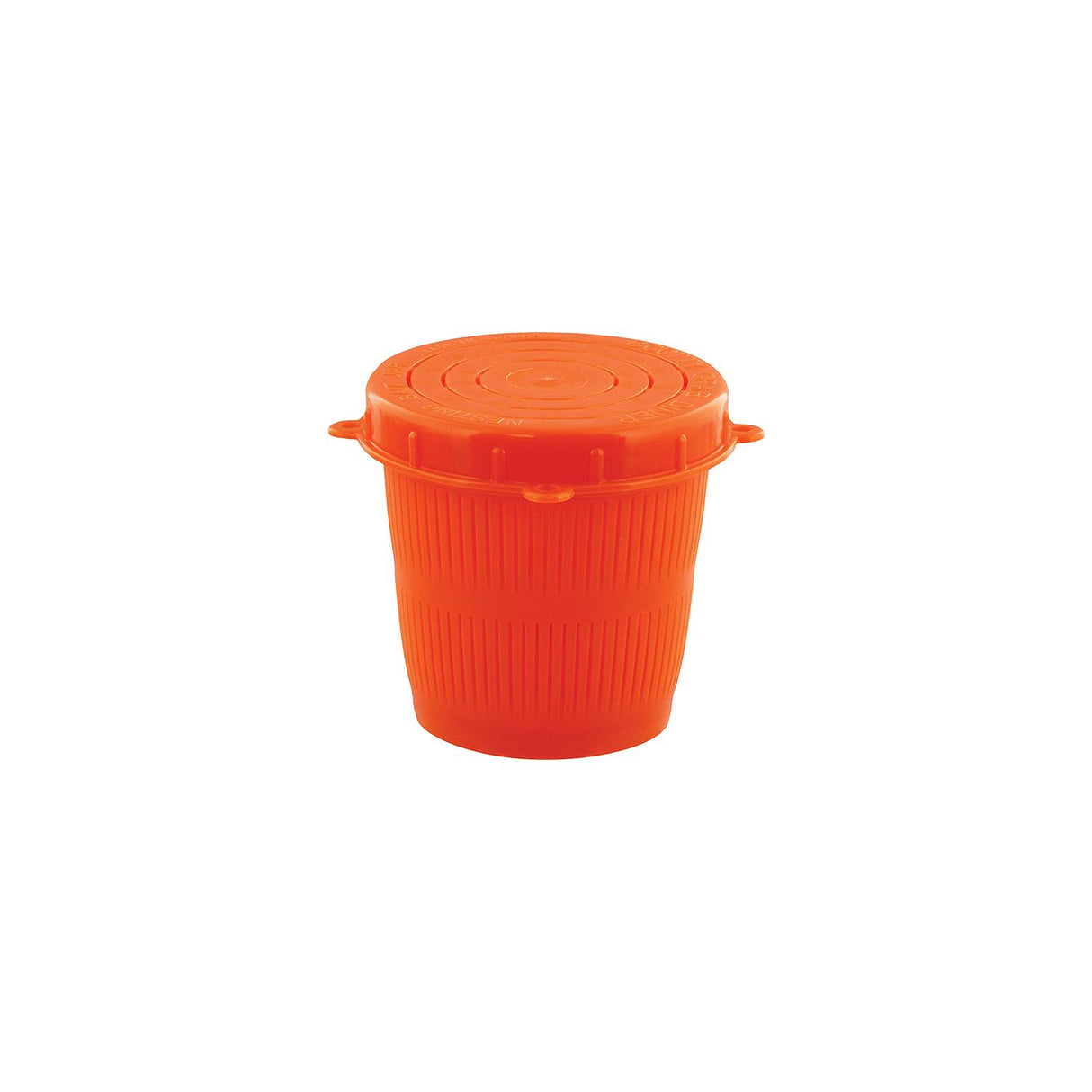 Scotty 672 0.5L Vented Bait Jar, Florescent Red, 100/case - 672