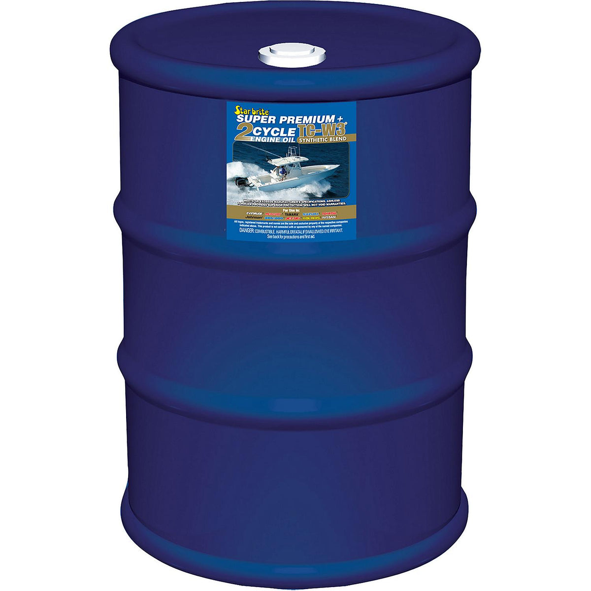 Starbrite 19255 Super Premium TC-W3 2-Cycle Engine Oil, 55 gallon - image 1
