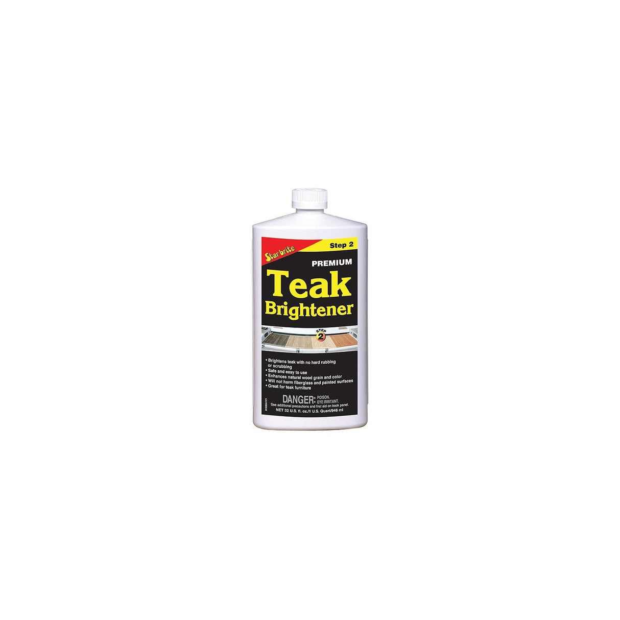 Star brite Premium Teak Brightener, Gal. - 081500N - official Star brite product image 3