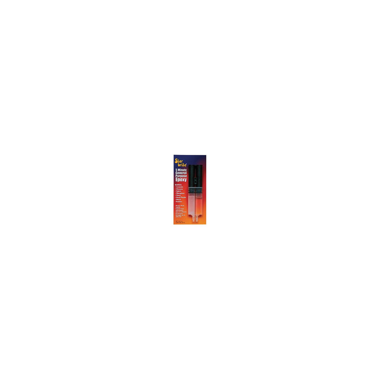 Star brite Epoxy Syringe Clear - 93401