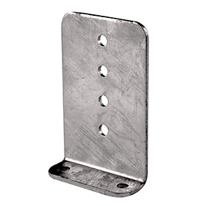 C.E. Smith Vertical 90° Bunk Bracket - 5" x 8" - Aluminum - 10161A40