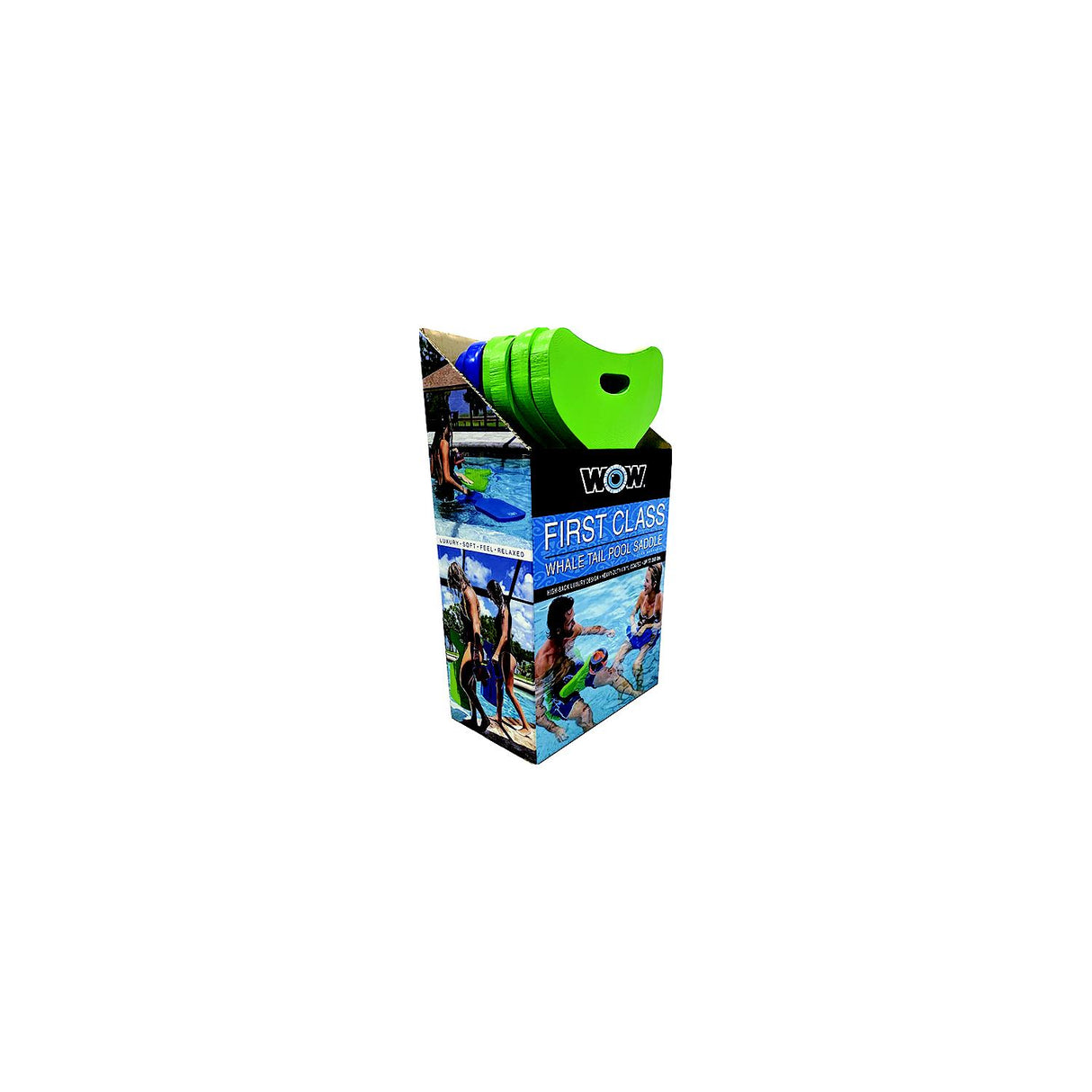 WOW Watersports Whale 202100 Whale Tail Saddle Seat, Blue, 6/box - 20-2100 - official WOW Watersports product image 3