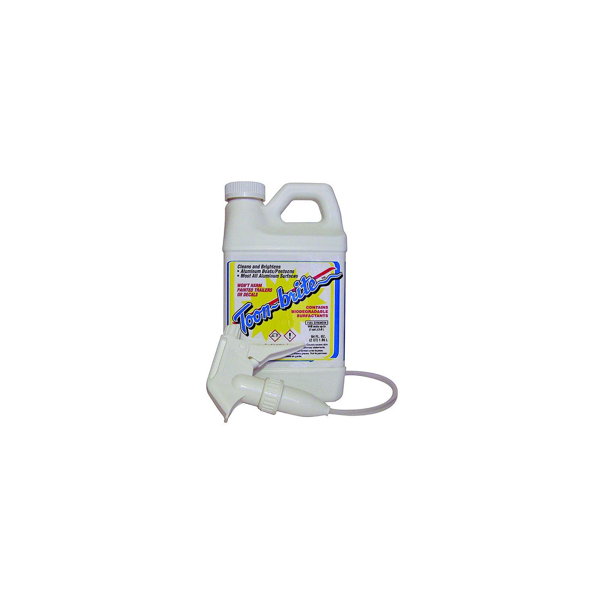 Toonbrite Pontoon & Aluminum Boat Cleaner, 1/2 Gallon Concentrate - B1000