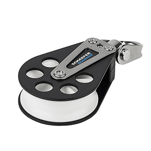 Schaefer Marine Schaefer Single Aluminum Block - 60mm Sheave - 704-05