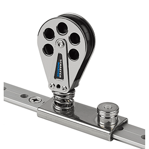 Schaefer Marine Schaefer Spring Loaded/Lined Slide/Stainless Steel f/1-1/4" T-Track - 705-92
