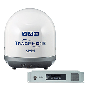 KVH TracPhone® V3-HTS Ku-Band 14.5" mini-VSAT - 01-0418-11