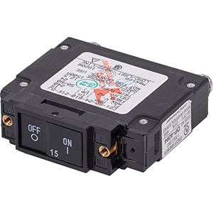 Blue Sea Systems Blue Sea 7456 UL-489 Circuit Breaker - 15A Flat Rocker