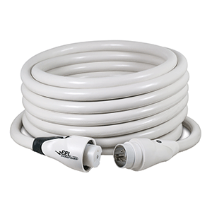 Marinco EEL 50A White Cordset - 125/250V - 50' - CS504-50W