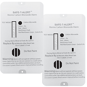 Safe-T-Alert FX-4 Carbon Monoxide Alarm - 2-Pack - FX-4MARINE2-PACK