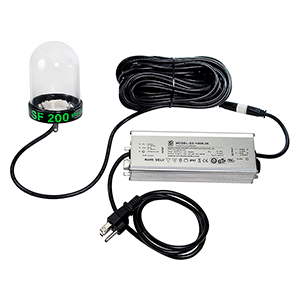 Hydro Glow LED Underwater Dock Light - 200W - 50' Cord - Blue - SF200B