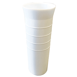 Tigress 8-1/2" Ribbed Replacement Vinyl Insert Liner - White - 88152-3