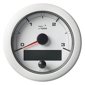 Veratron 3-3/8" (85MM) OceanLink® NMEA 2000® Tachometer - 3000 RPM - White Dial & Bezel - A2C1065670001