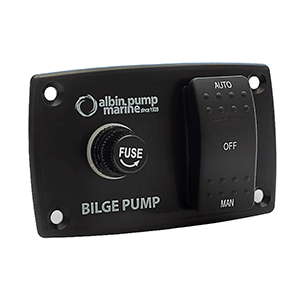 Albin Group 3-Way Bilge Panel - 12/24V - 01-66-027